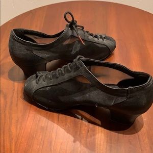Black tango/ballroom shoe sandals size 40